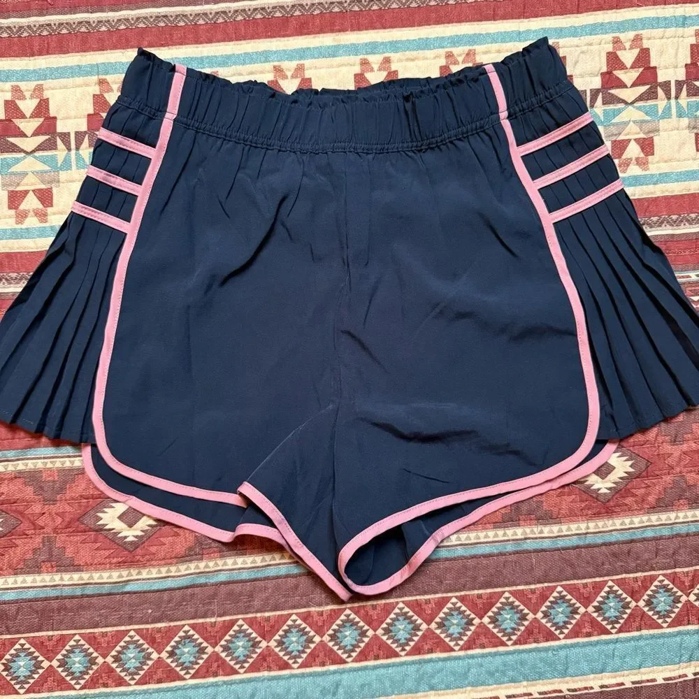 NWT Women's Fisoew Navy Athletic Shorts small